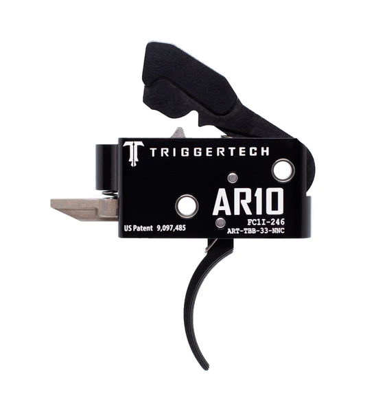 TriggerTech AR10 Two-Stage Competitive Trigger with Frictionless Release, designed for top competitive shooters.